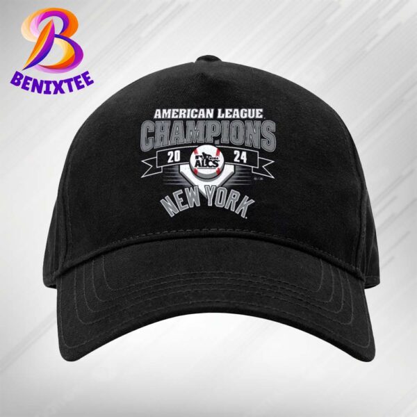 2024 American League Champions Clinched MLB World Series New York Yankees Franklin Snapback Hat Classic Cap