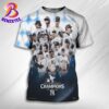 Congrats New York Yankees 2024 American League Champions Clinched MLB Postseason World Series 2024 All Over Print Shirt