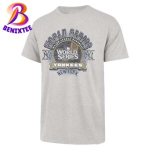 2024 MLB World Series Franklin New York Yankees Gray T-Shirt