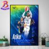 Caitlin Clark Indiana Fever On Being Named To All-WNBA First Team 2024 Poster Canvas For Home Decor