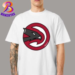 Atlanta Hawks x Atlanta Falcons NFL x NBA Logos Combined Atlanta Sport Teams Unisex T-Shirt