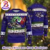 NFL Baltimore Ravens Football Grinch Gift For Men And Women 2024 Ugly Christmas Sweater