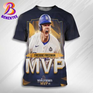 Congrats Freddie Freeman Los Angeles Dodgers MVP 2024 MLB World Series Champions All Over Print Shirt