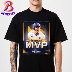 Congrats Freddie Freeman Los Angeles Dodgers MVP 2024 MLB World Series Champions Unisex T-Shirt