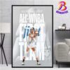 Caitlin Clark Indiana Fever On Being Named To All-WNBA First Team 2024 Poster Canvas For Home Decor