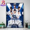 Giancarlo Stanton New York Yankees MVP ALCS MLB American League Champions 2024 Home Decor Poster Canvas