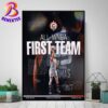 Congrats Breanna Stewart New York Liberty All-WNBA First Team 2024 Home Decor Poster Canvas