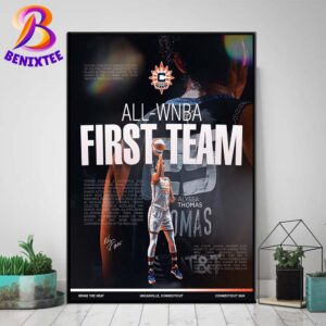 Congrats To Alyssa Thomas For Being Named To The 2024 All-WNBA First Team Poster Canvas For Home Decor