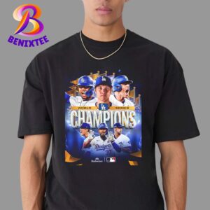 Congratulations Los Angeles Dodgers Champions 2024 MLB World Series Unisex T-Shirt