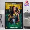 Jonquel Jones New York Liberty Has Been Named To The All-WNBA Second Team 2024 Poster Canvas For Home Decor