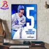 Salvador Perez Has Been Named The 2024 Roberto Clemente Award Winner Home Decor Poster Canvas