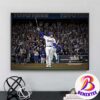 Congratulations Salvador Perez Kansas City Royals Winner To The 2024 Roberto Clemente Award Home Decor Poster Canvas