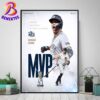 The New York Yankees 2024 MLB American League Champions Clinched World Series Poster Canvas