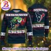 NFL Houston Texans Football Grinch Xmas Pattern Knitted Ugly Christmas Sweater