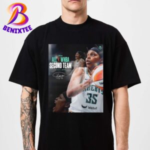 Jonquel Jones New York Liberty Has Been Named To The All-WNBA Second Team 2024 Classic T-Shirt