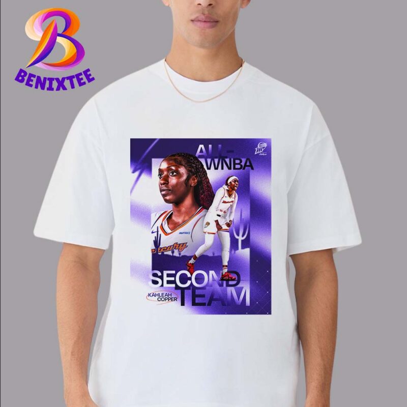 Kahleah Copper Phoenix Mercury Has Been Named To The All WNBA Second Team 2024 Vintage T Shirt