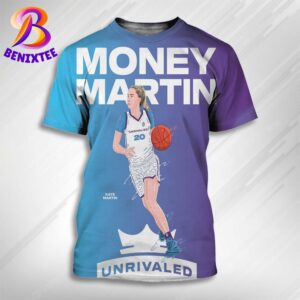 Kate Martin Money Martin Is The Twenty-Seventh WNBA Player To Join Unrivaled Basketball All Over Print Shirt