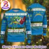 NFL Los Angeles Chargers Football Grinch Xmas Pattern Knitted Ugly Christmas Sweater