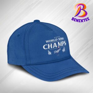 Los Angeles Dodgers 2024 World Series Champions Official Logo Classic Cap Snapback Hat