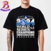 2024 MLB World Series Champions Los Angeles Dodgers Roster Classic T-Shirt