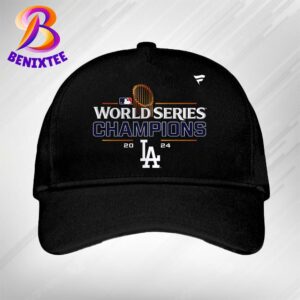 Los Angeles Dodgers MLB 2024 World Series Champions Locker Room Classic Cap Snapback Hat