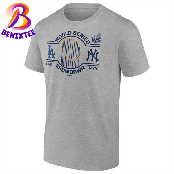 Los Angeles Dodgers Vs New York Yankees MLB 2024 World Series Matchup Showdown Changeup Matchup T-Shirt