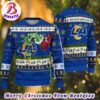 NFL Los Angeles Chargers Football Grinch Xmas Pattern Knitted Ugly Christmas Sweater