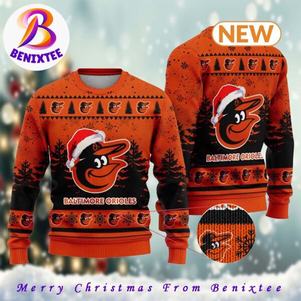 MLB Baltimore Orioles 2024 Gift For Family Ugly Christmas Sweater