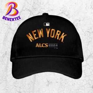 MLB New York Yankees ALCS 2024 American League Division Series Champions Locker Room Black Snapback Hat Classic Cap