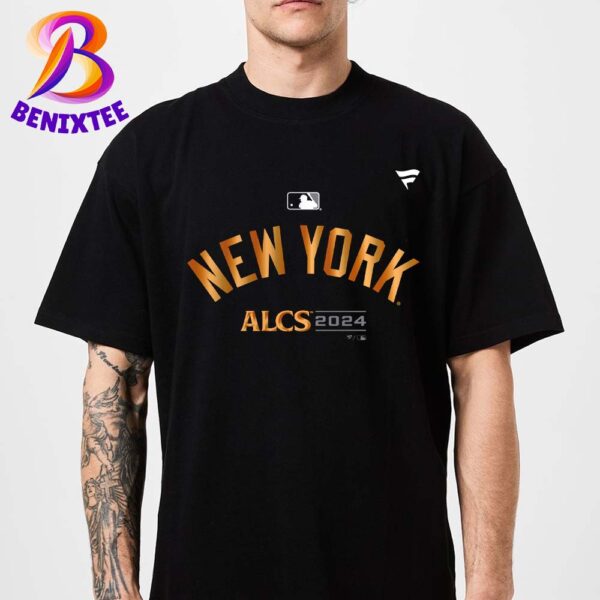 MLB New York Yankees ALCS 2024 American League Division Series Champions Locker Room Unisex T-Shirt