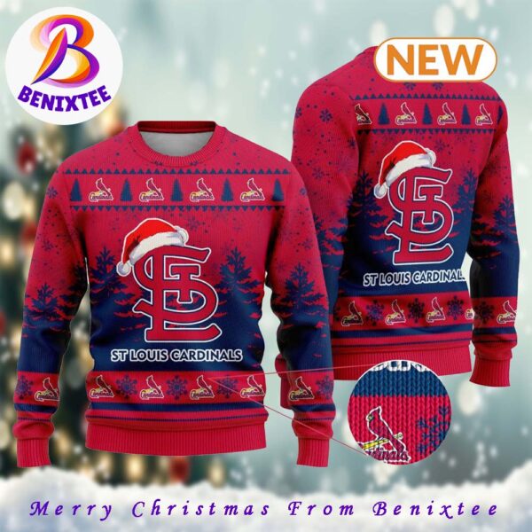 MLB St Louis Cardinals 2024 Gift For Holiday Ugly Christmas Sweater