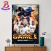 New York Yankees Vs Los Angeles Dodgers In Game 2 MLB World Series 2024 On October 26 Poster Canvas For Home Decor