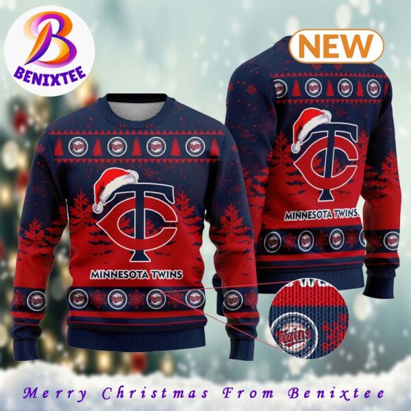 Minnesota Twins MLB 2024 Gift For Holiday Ugly Christmas Sweater