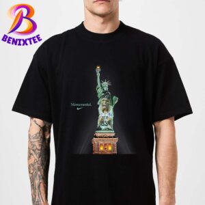 Monumental Nike Tribute Jonquel Jones New York Liberty Winning 2024 WNBA Finals MVP Unisex T-Shirt