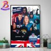 Philadelphia Eagles Vs New York Giants NFL 2024 The Reunion Saquon’s Return Poster Canvas For Home Decor