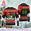 NFL Cleveland Browns Football Grinch Gift For Men And Women 2024 Ugly Christmas Sweater