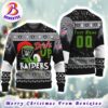 Las Vegas Raiders NFL Special Grinchs Hand Football 2024 Gift For Family Ugly Christmas Sweater