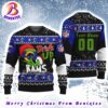 NFL Los Angeles Rams Football Grinch Xmas Pattern Knitted Ugly Christmas Sweater