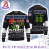 NFL New England Patriots Football Grinch Xmas Pattern Knitted Ugly Christmas Sweater