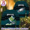 NFL New York Jets Football Grinch Xmas Pattern Knitted Ugly Christmas Sweater