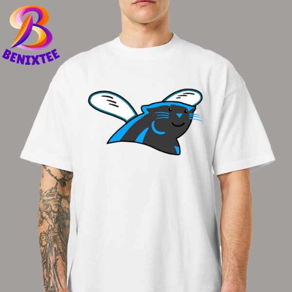 NFL x NBA Logos Carolina Panthers x Charlotte Hornets Combined Charlotte Sport Teams Unisex T-Shirt