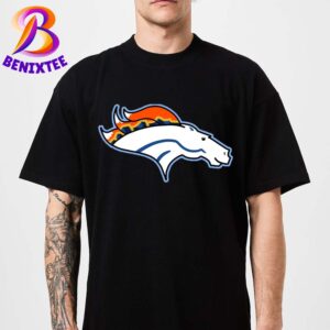 NFL x NBA Logos Denver Broncos x Denver Nuggets Combined Denver Sport Teams Classic T-Shirt