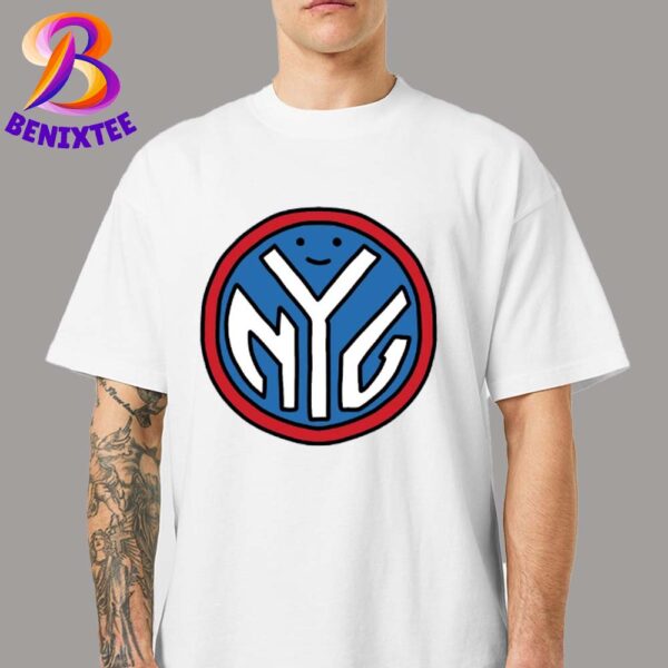 NFL x NBA Logos New York Giants x New York Knicks Combined New York Sport Teams Unisex T-Shirt