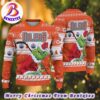 NHL Detroit Red Wings Funny Grinch Football 2024 Xmas Pattern Knitted Ugly Christmas Sweater