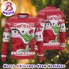 NHL Edmonton Oilers Funny Grinch Football 2024 Xmas Pattern Knitted Ugly Christmas Sweater