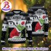 NHL Minnesota Wild Funny Grinch Football 2024 Xmas Pattern Knitted Ugly Christmas Sweater