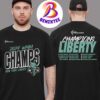 Official New York Liberty round21 2024 WNBA Finals Champions Hometown Unisex T-Shirt