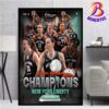 New York Liberty Have Claimed Their First Ever 2024 WNBA Finals Championship Home Decor Poster Canvas