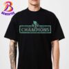 New York Liberty round21 Black 2024 WNBA Finals Champions Airbrush Premium T-Shirt