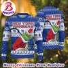 NHL New York Islanders Funny Grinch Football 2024 Xmas Pattern Knitted Ugly Christmas Sweater